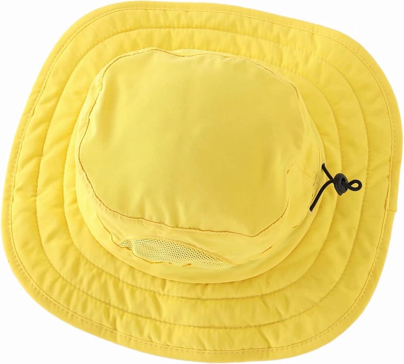 Connectyle Kids Sun Hat for Boys Girls Wide Brim Bucket Hat UPF 50+ Sun Protection Hat Breathable Summer Beach Hat - Image 3